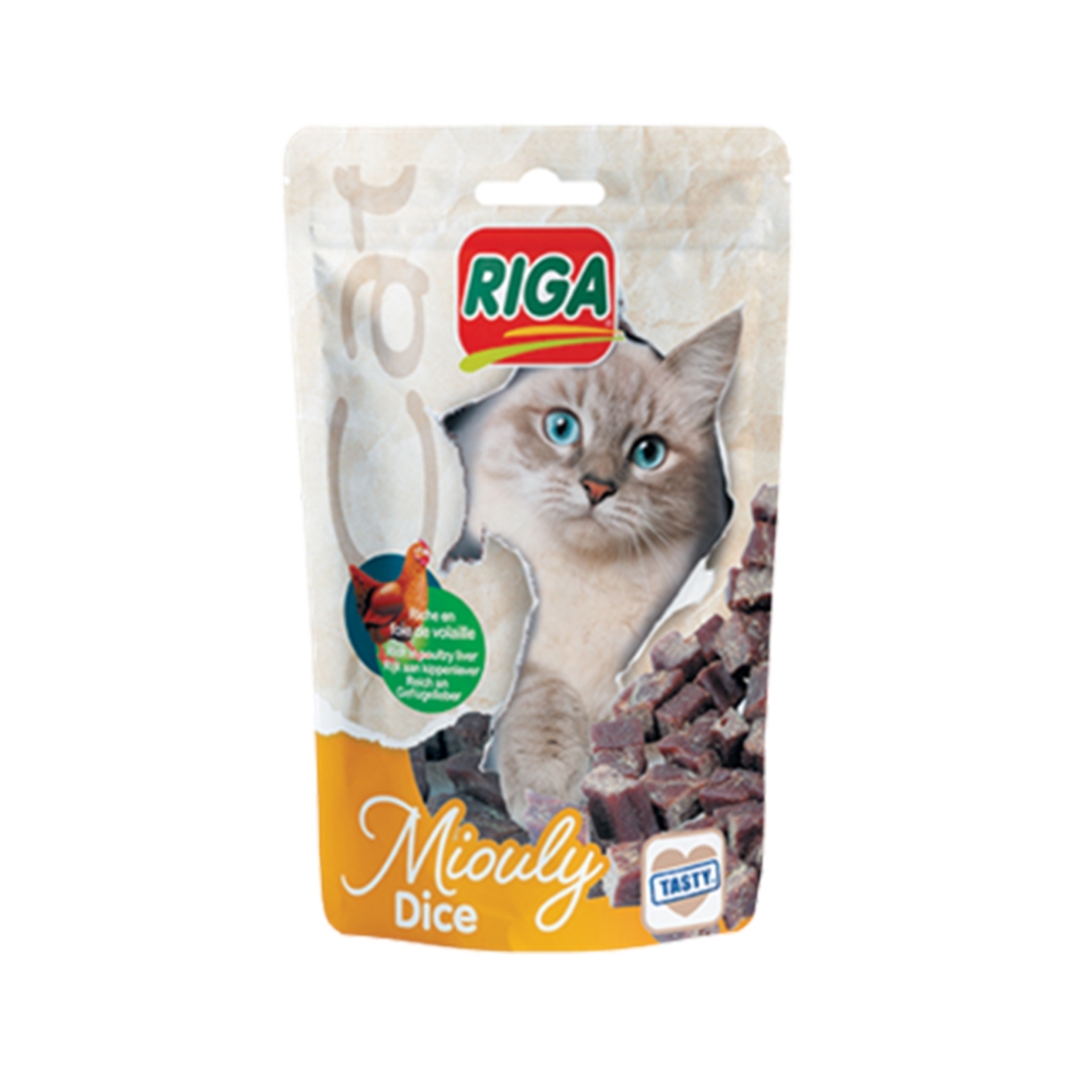 Picture of Riga Miouly Poultry Liver Cat Treats - 50 g