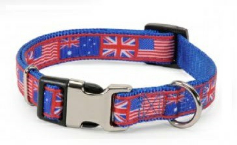 Picture of Camon Adjustable Collar Metal Buck Flag 25 Mm Blue