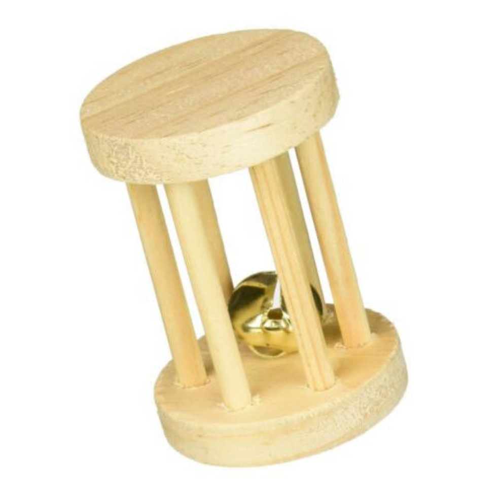 Picture of Trixie Wooden Playing Roll For Small Animals  5X7 Cm