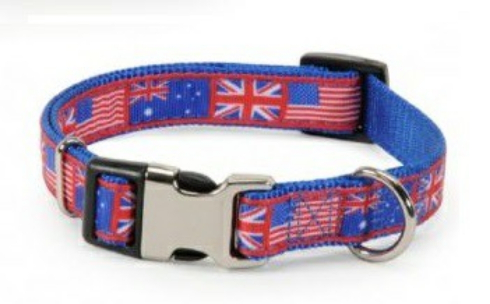 Picture of Camon Adjustable Collar Metal Buck Flag 20 Mm Blue