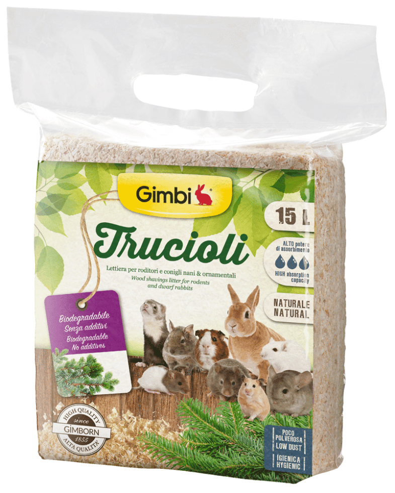 Picture of Gimbi natural hay for small pets 15L