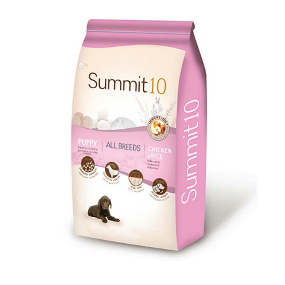 Picture of Summit 10 Puppy  All Breeds Chicken And Rice 3 Kg