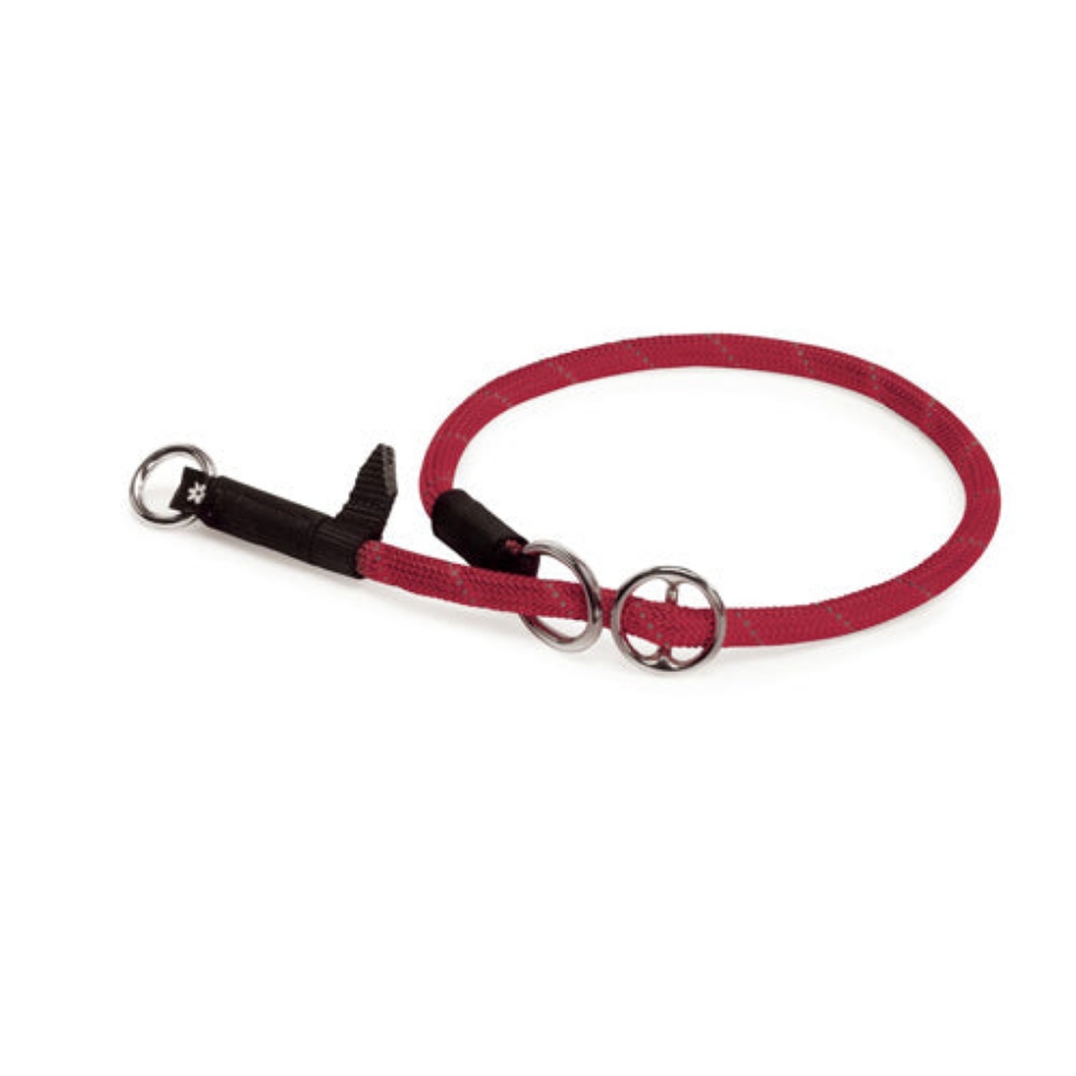 Picture of Camon Red Reflective Rope Choke Collar