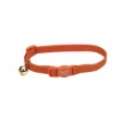 Picture of Coastal  Safety Cat collar 3/8 inch  Sunset Orange  Cat Brea