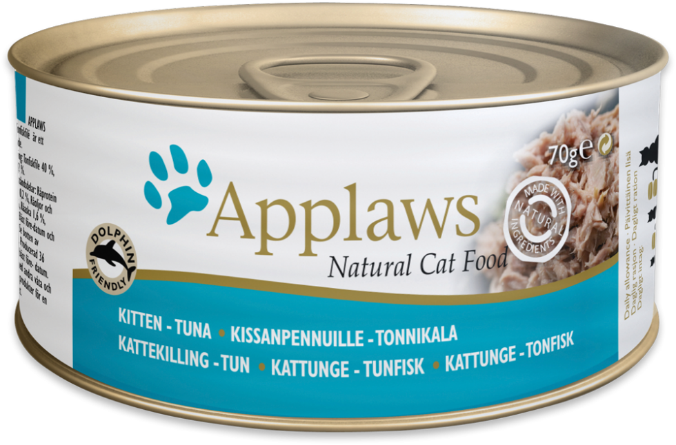Picture of Applaws Kitten Tuna Fillet In Broth 70G