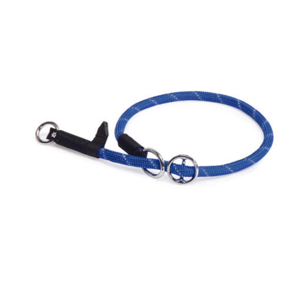 Picture of Camon Black Reflective Rope Choke Collar  -10X700mm