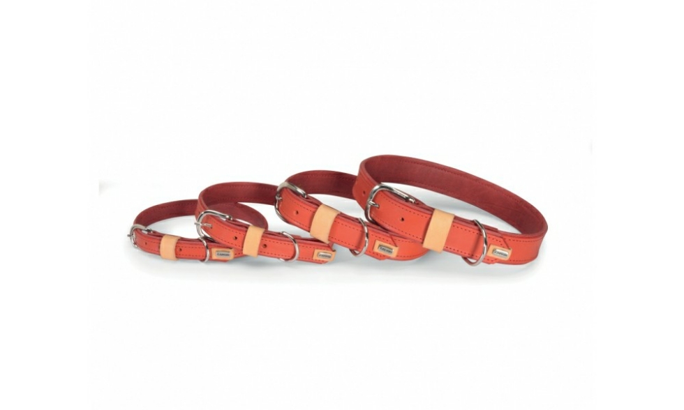 Picture of Camon Leather Collar Red 25X550 Mm