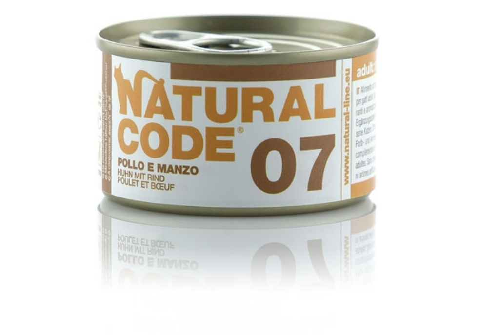Picture of Natural Code 07 Chicken And Beef 85G