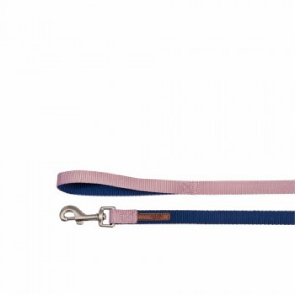 Picture of Camon Dog Leash Double Premium Blue Pink 20X1200 Mm