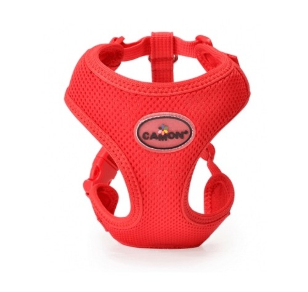 Picture of Camon-Mesh-Harness-Double-Adj-Red-S