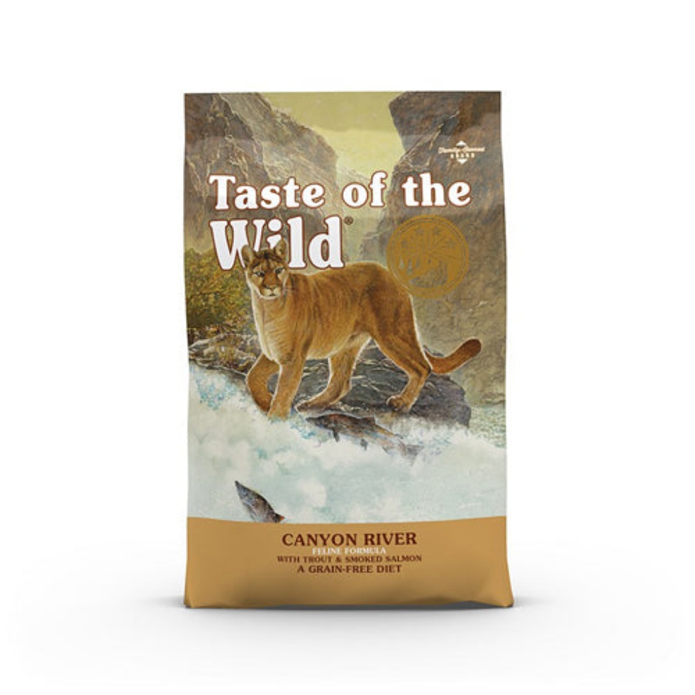 Picture of Tow Canyon River For Cats With Trout And Smoke Salmon 2Kg