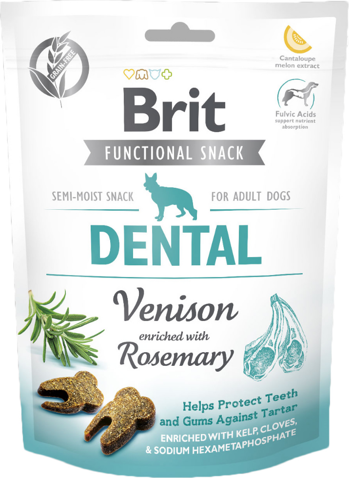 Picture of Brit Care Dog Functional Snack Dental Venison&Rosemary 150G