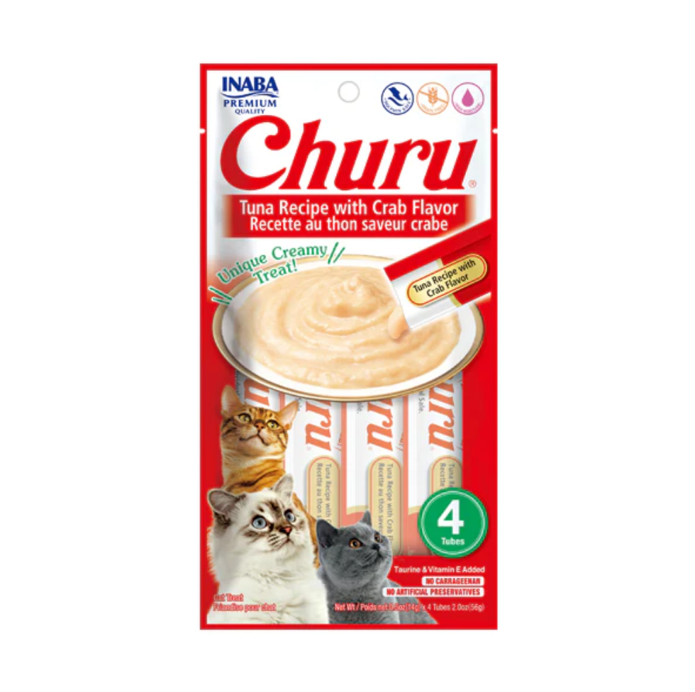 Picture of Inaba Churu Tuna With Crab 4X14G