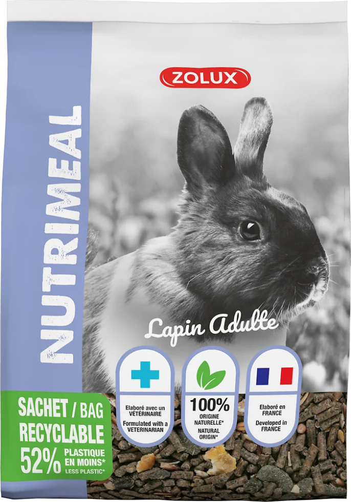 Picture of Zolux Nutrimeal3 Food For Rabbits 800G