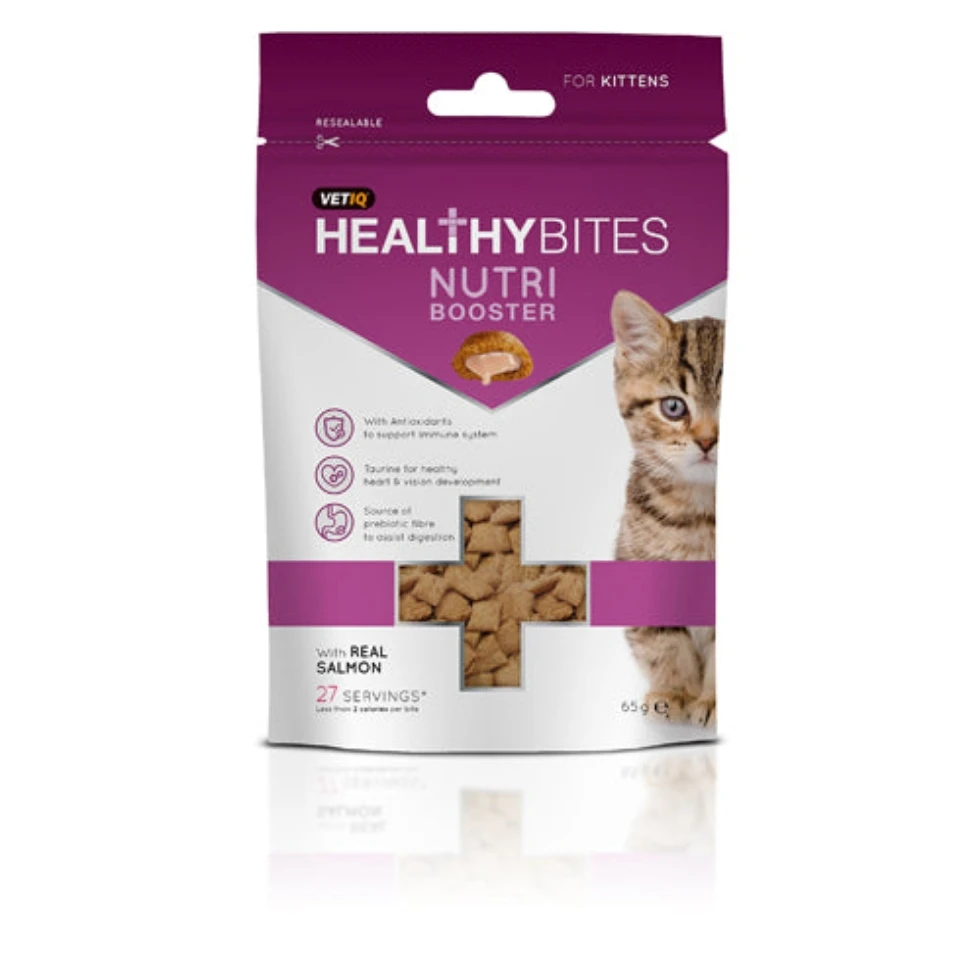 Picture of Vetiq Healthy Bites Nutri Boosters For Cats 65G