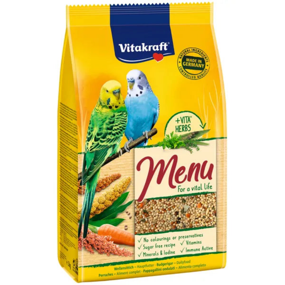 Picture of Vitakraft Vitakraft Menu Parrots - Complete Food 1Kg