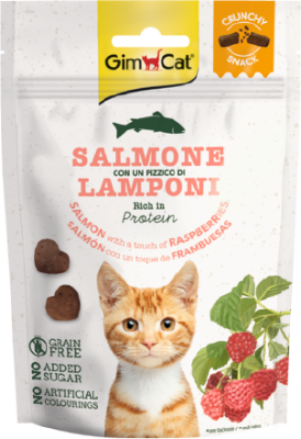 Picture of Gimcat Crunchy Snack Salmon With Raspberries