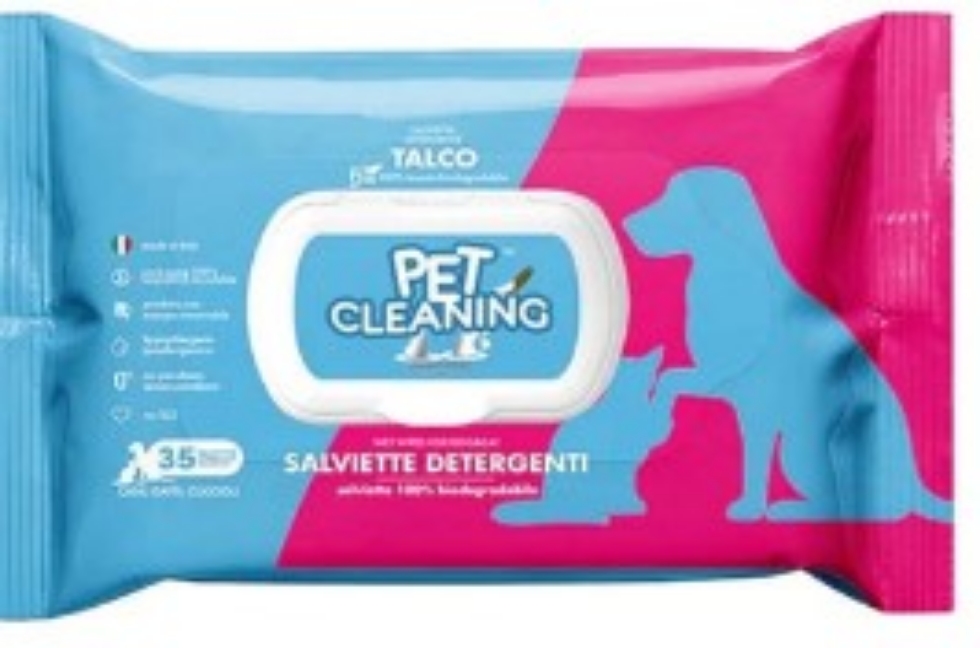 Picture of Pet Cleaning Wipes Talco Scented